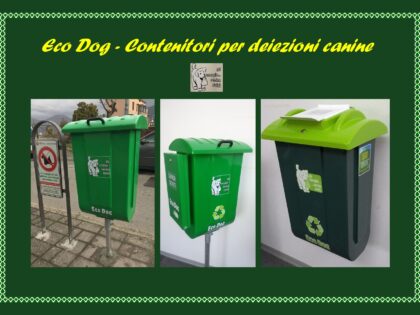 Contenitori per deiezioni canine<p>Eco Dog