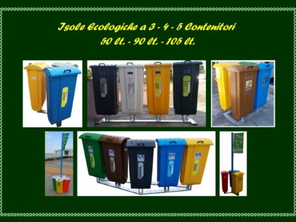 Isole Ecologiche <p> Per raccolta differenziata