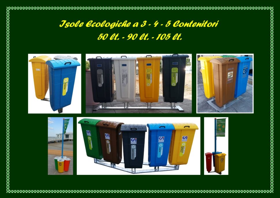 Isole Ecologiche <p> Per raccolta differenziata