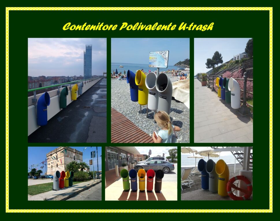 Contenitore per raccolta differenziata<p>U-trash